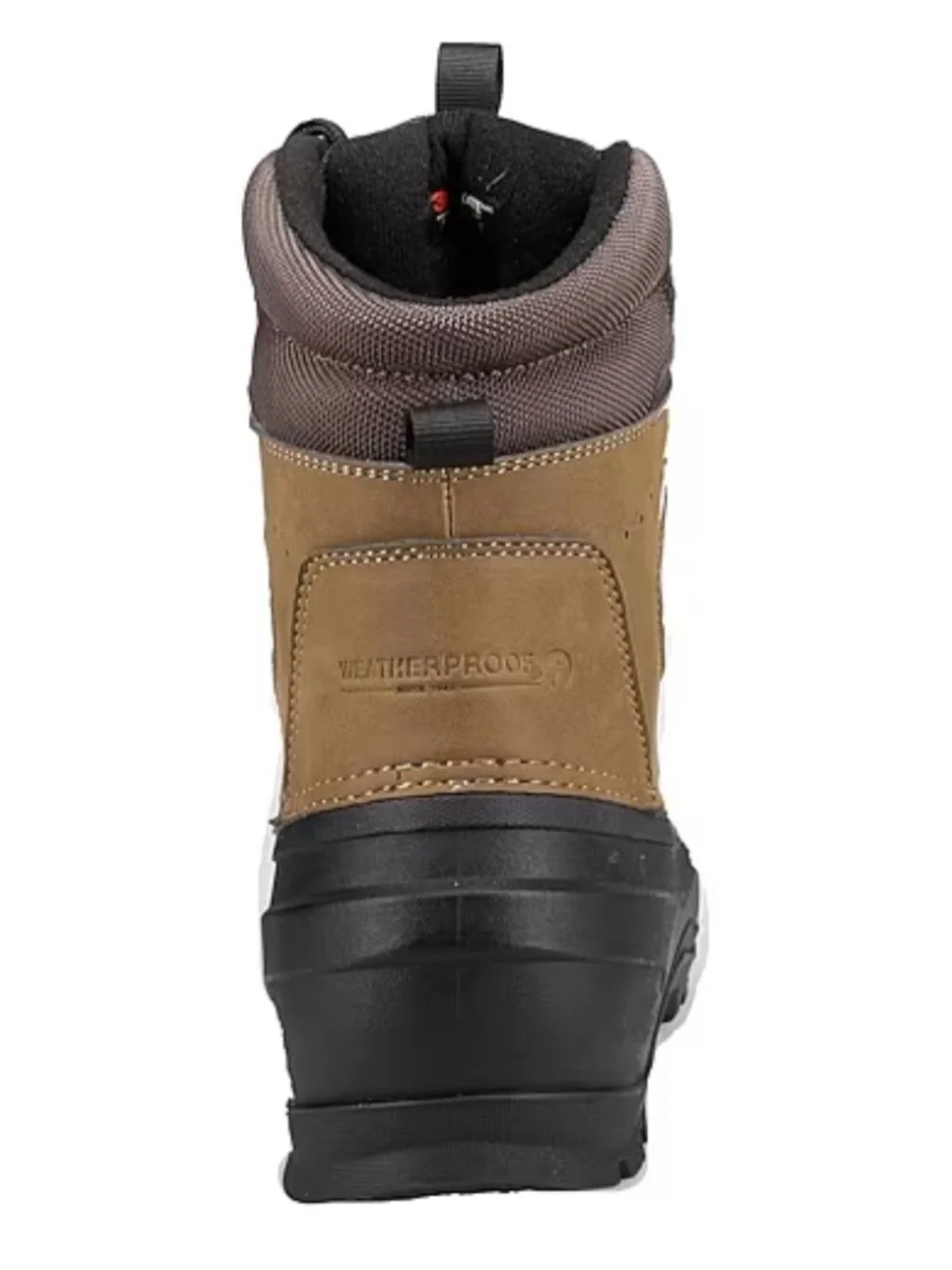 Weatherproof Men's Blake Waterproof Insulated Flat Heel Winter Boots Olive Sz 13